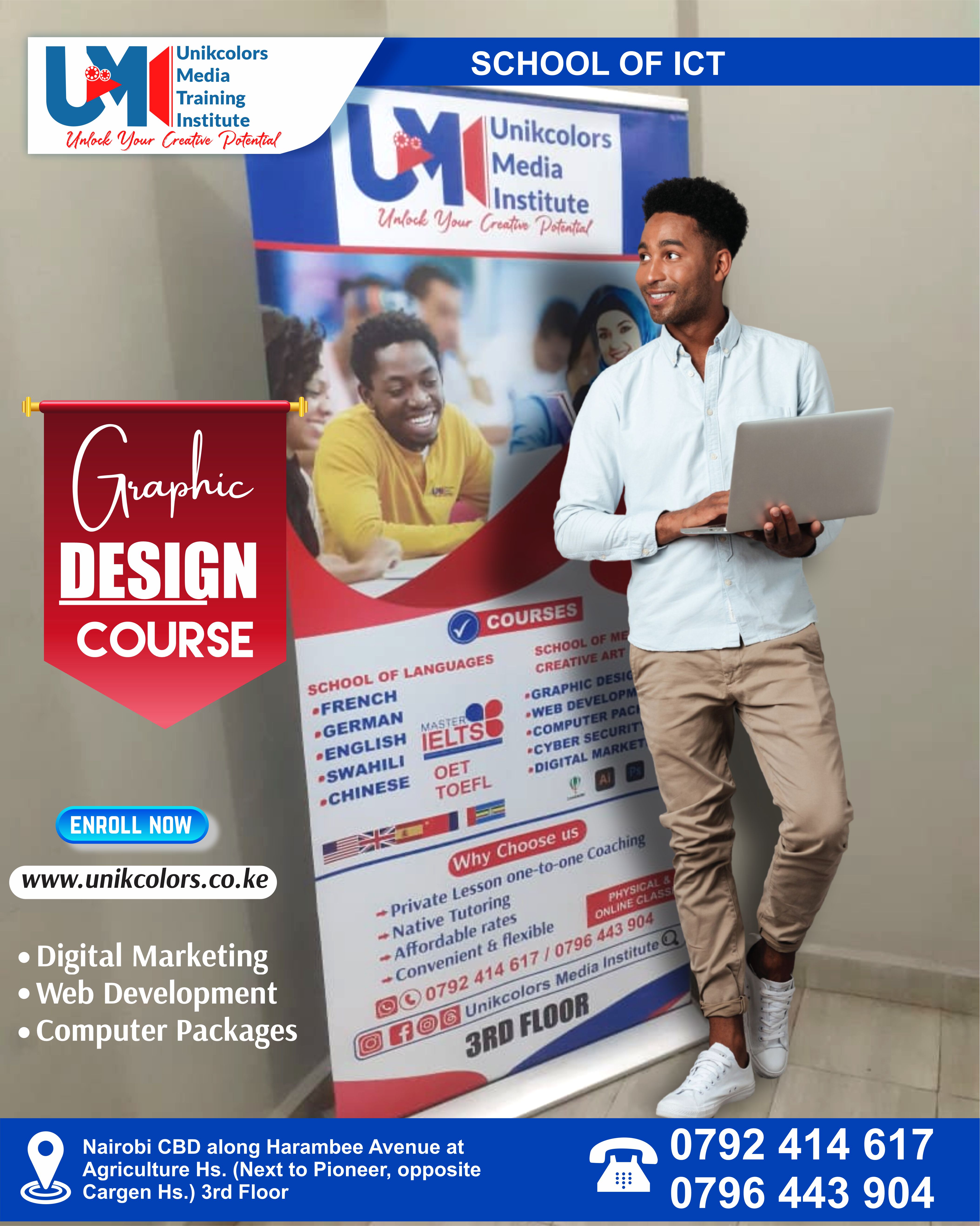 COMPUTER COURSES - DIGITAL MARKETING | GRAPHIC DESIGN | WEB DEVELOPMENT | COMPUTER PACKAGES COURSE